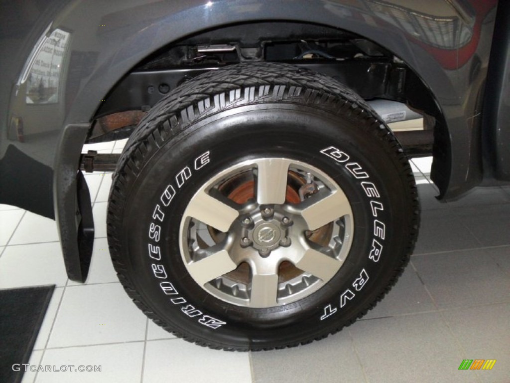 2010 Nissan Frontier Pro-4X Crew Cab 4x4 Wheel Photo #76207553