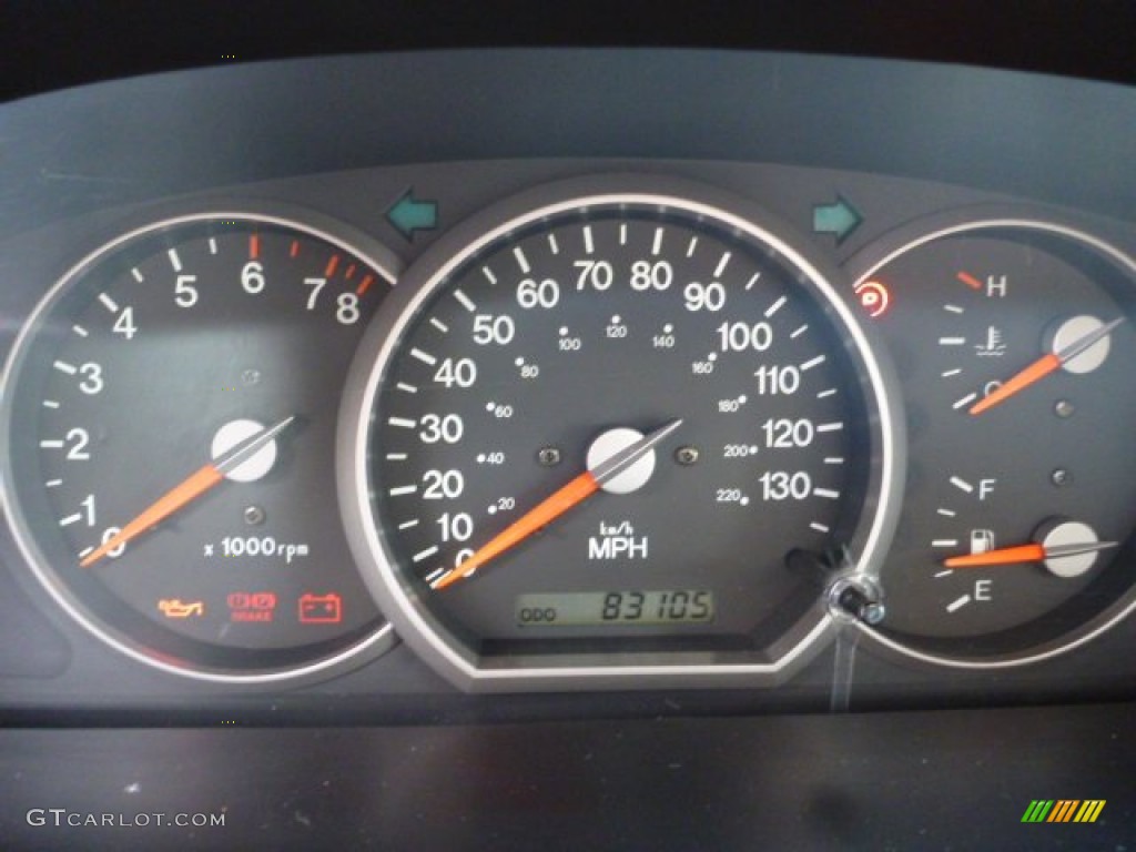 2002 Sedona EX - Blue Sapphire / Beige photo #14