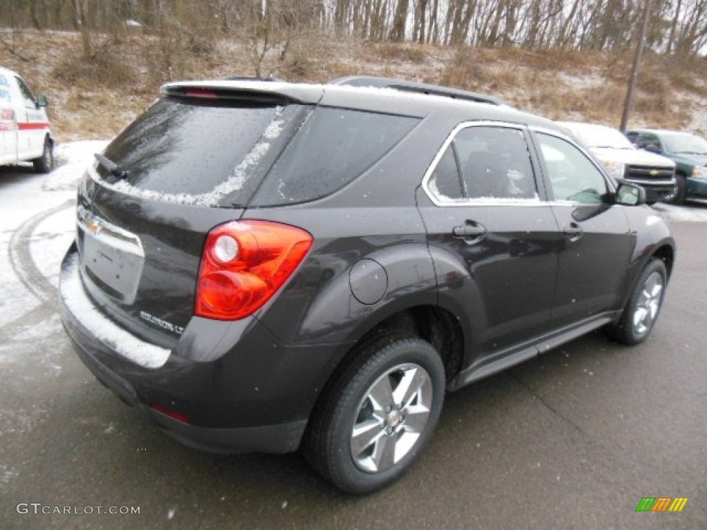 2013 Equinox LT AWD - Tungsten Metallic / Jet Black photo #8