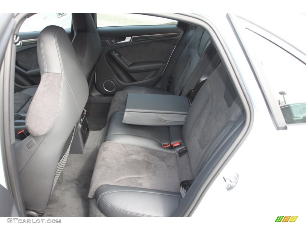 Black Interior 2013 Audi S4 3.0T quattro Sedan Photo #76210055