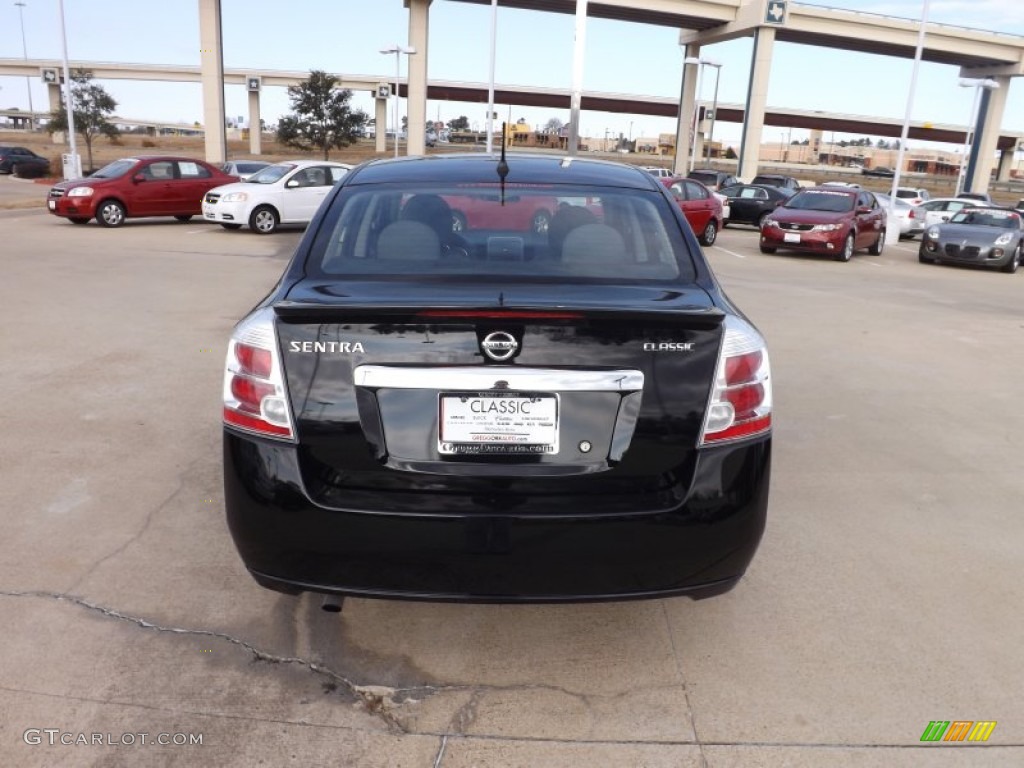 2011 Sentra 2.0 S - Espresso Black / Beige photo #4