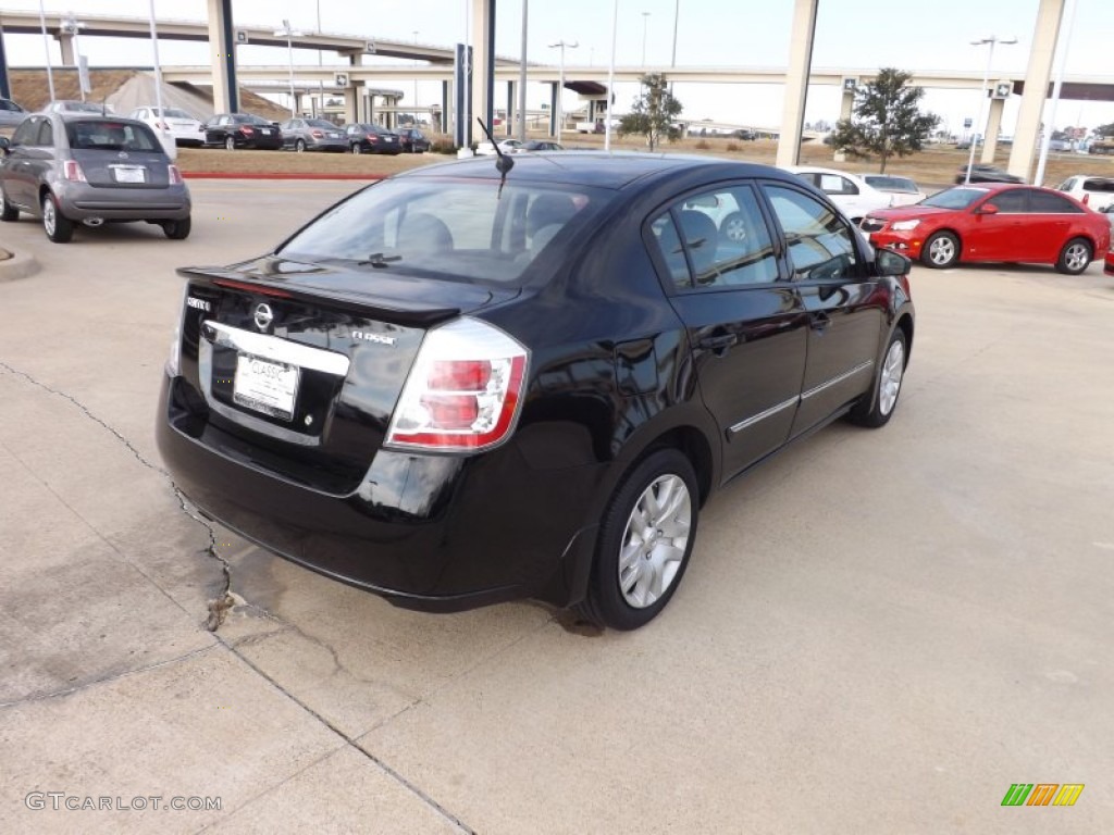 2011 Sentra 2.0 S - Espresso Black / Beige photo #5