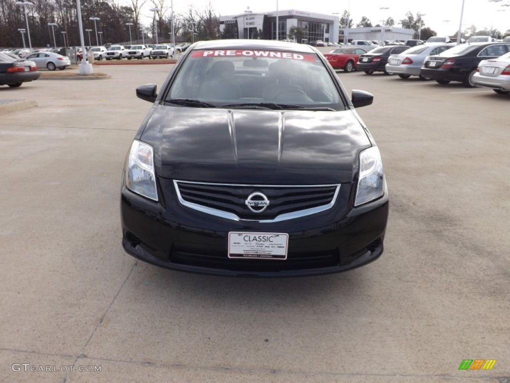 2011 Sentra 2.0 S - Espresso Black / Beige photo #8