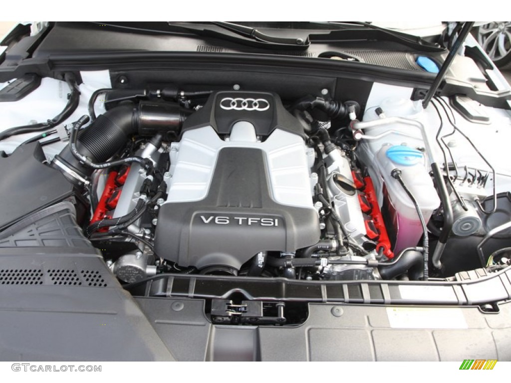 2013 Audi S4 3.0T quattro Sedan 3.0 Liter FSI Supercharged DOHC 24-Valve VVT V6 Engine Photo #76210160