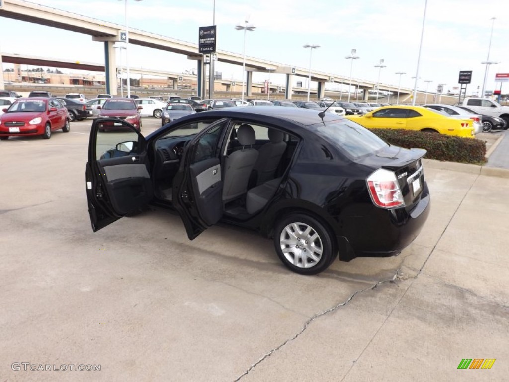 2011 Sentra 2.0 S - Espresso Black / Beige photo #9