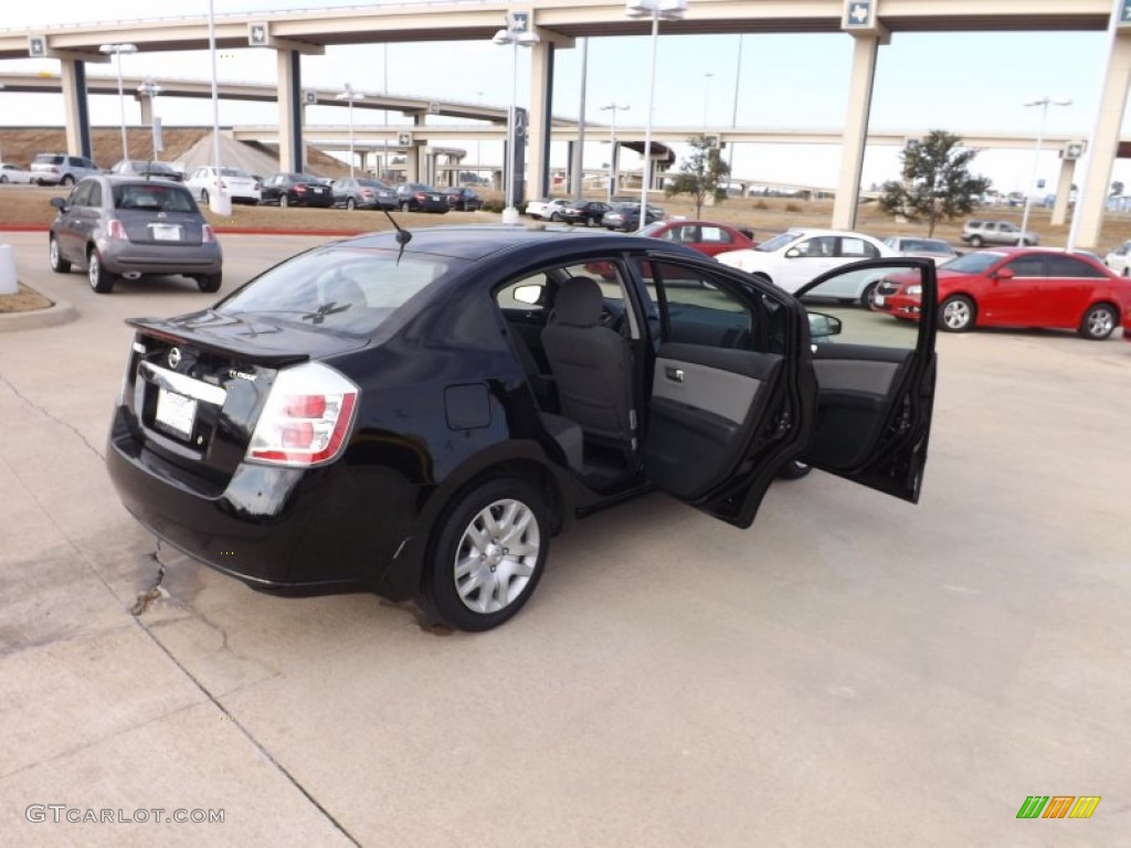 2011 Sentra 2.0 S - Espresso Black / Beige photo #10