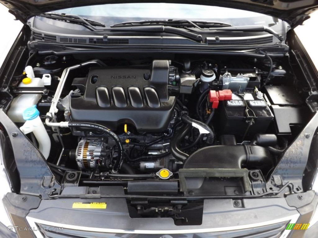 2011 Sentra 2.0 S - Espresso Black / Beige photo #12