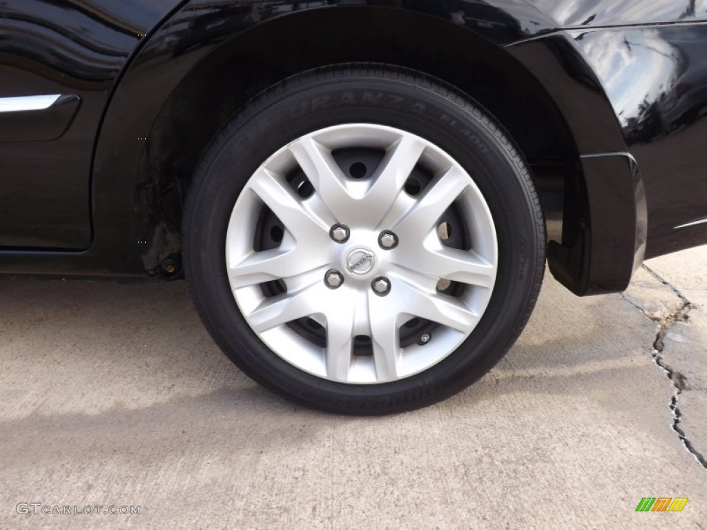 2011 Sentra 2.0 S - Espresso Black / Beige photo #16