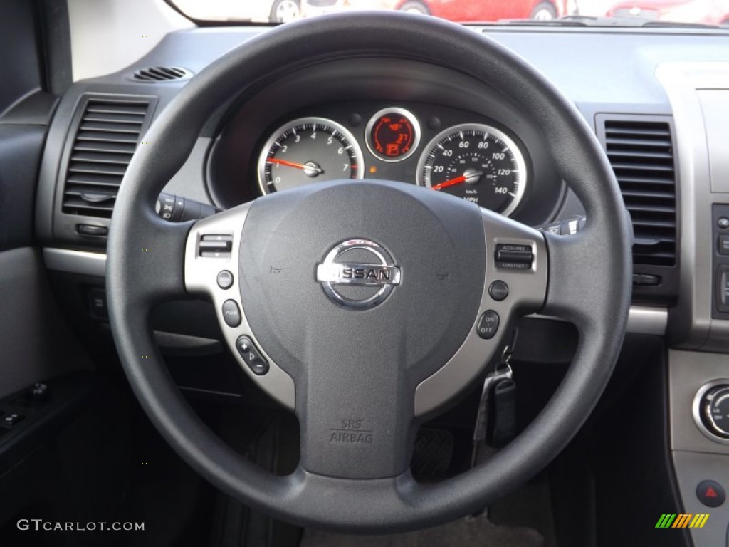 2011 Sentra 2.0 S - Espresso Black / Beige photo #19