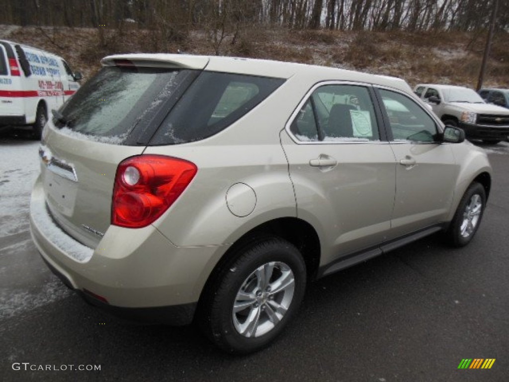 Champagne Silver Metallic 2013 Chevrolet Equinox LS Exterior Photo #76210418