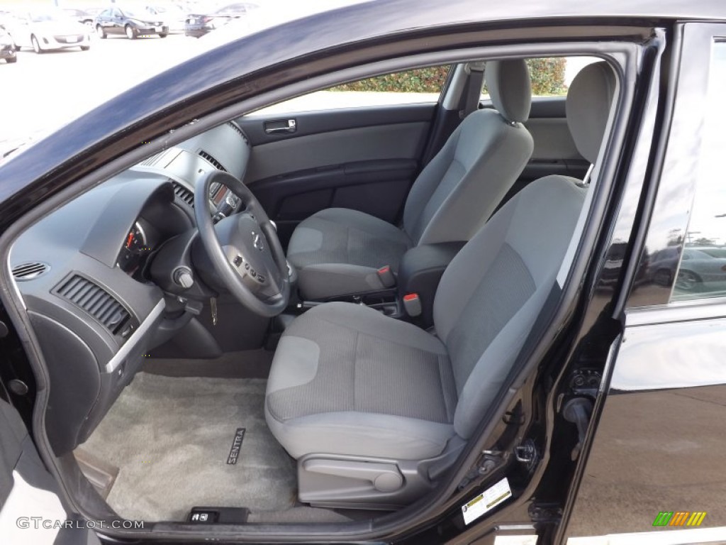 2011 Sentra 2.0 S - Espresso Black / Beige photo #28