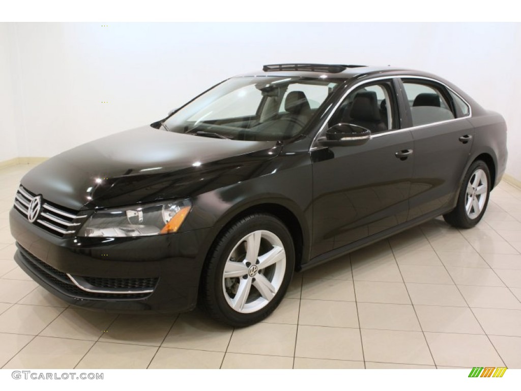 Black 2012 Volkswagen Passat 2.5L SE Exterior Photo #76210547
