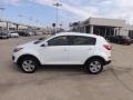 2012 Clear White Kia Sportage LX  photo #2