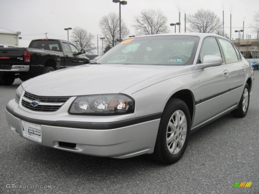 Galaxy Silver Metallic 2003 Chevrolet Impala Standard Impala Model Exterior Photo #76211744