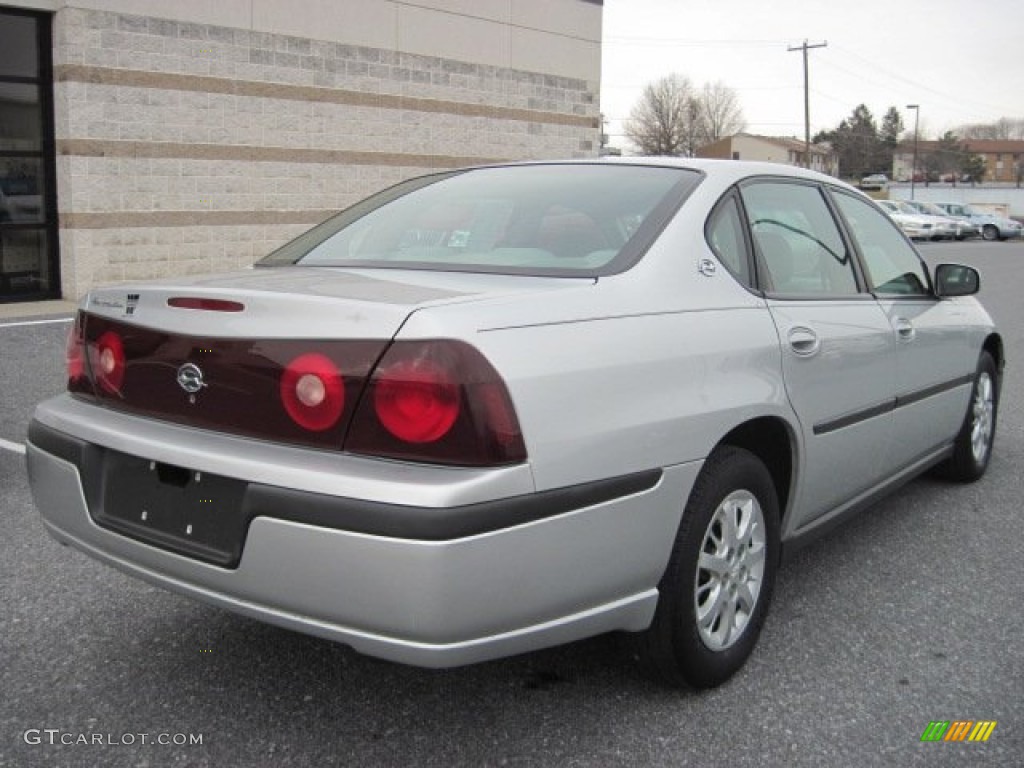 Galaxy Silver Metallic 2003 Chevrolet Impala Standard Impala Model Exterior Photo #76211806