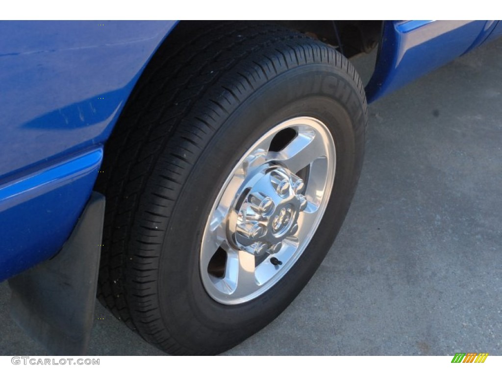 2007 Ram 2500 Big Horn Edition Quad Cab - Electric Blue Pearl / Medium Slate Gray photo #7