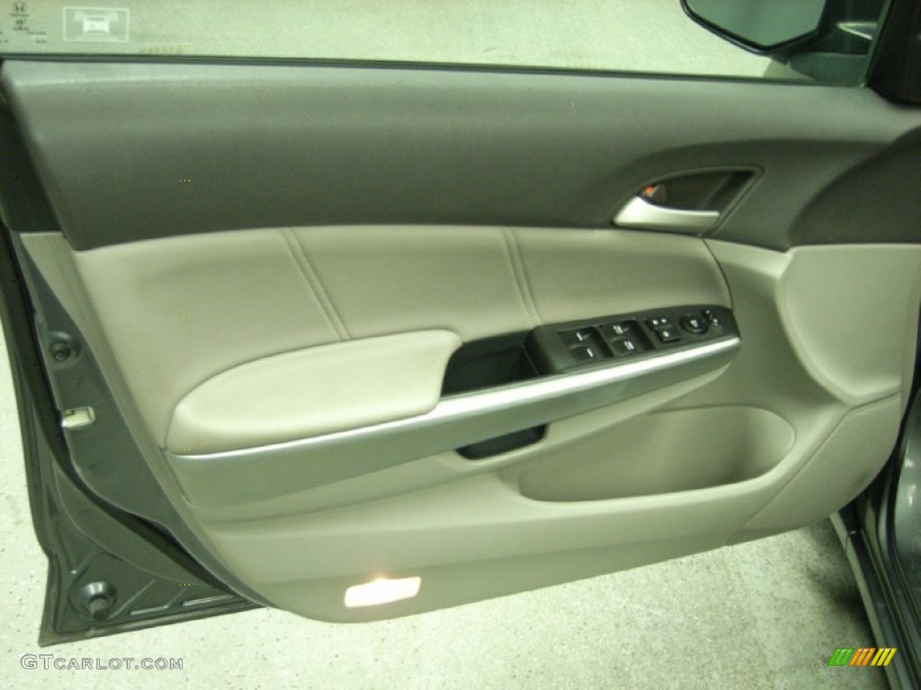 2008 Accord EX-L V6 Sedan - Polished Metal Metallic / Gray photo #16