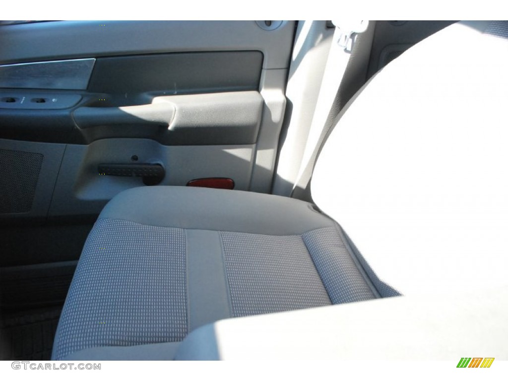 2007 Ram 2500 Big Horn Edition Quad Cab - Electric Blue Pearl / Medium Slate Gray photo #25