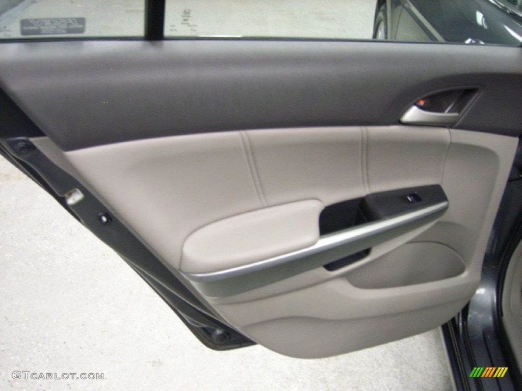 2008 Accord EX-L V6 Sedan - Polished Metal Metallic / Gray photo #17