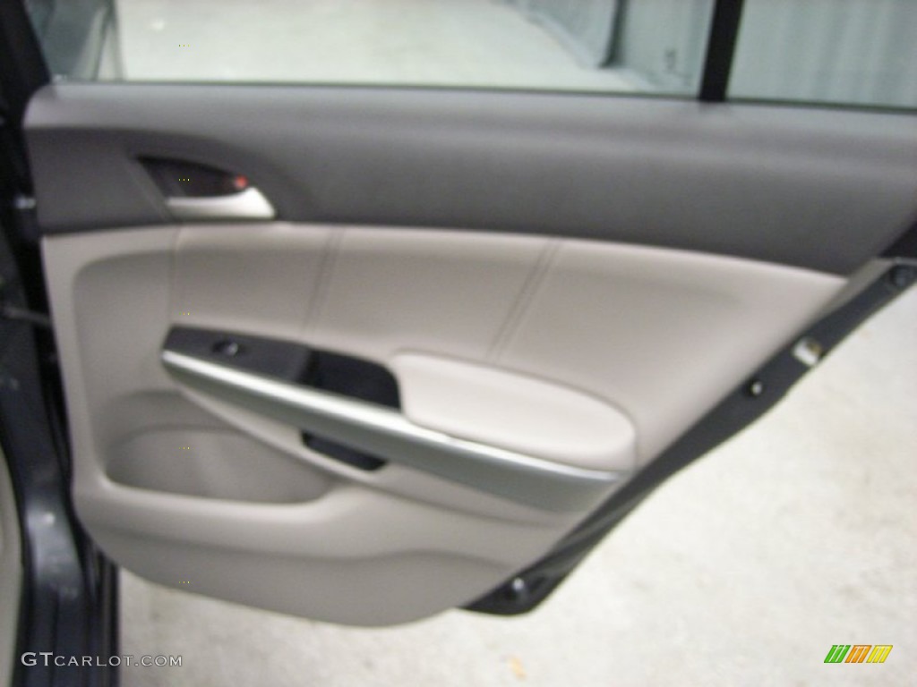 2008 Accord EX-L V6 Sedan - Polished Metal Metallic / Gray photo #18