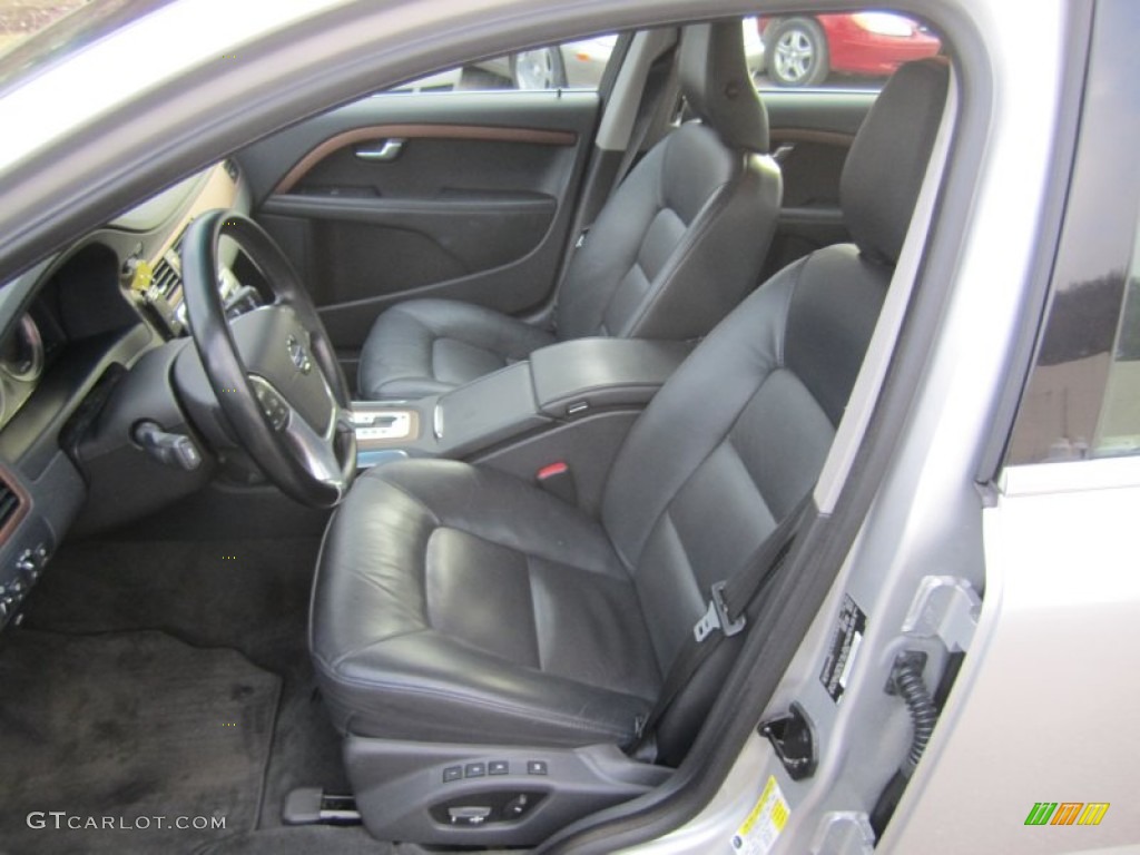 Anthracite Interior 2010 Volvo S80 T6 AWD Photo #76212197