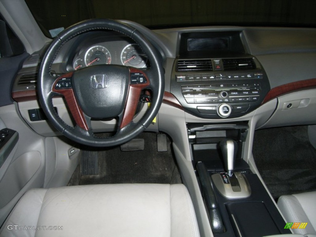 2008 Accord EX-L V6 Sedan - Polished Metal Metallic / Gray photo #24