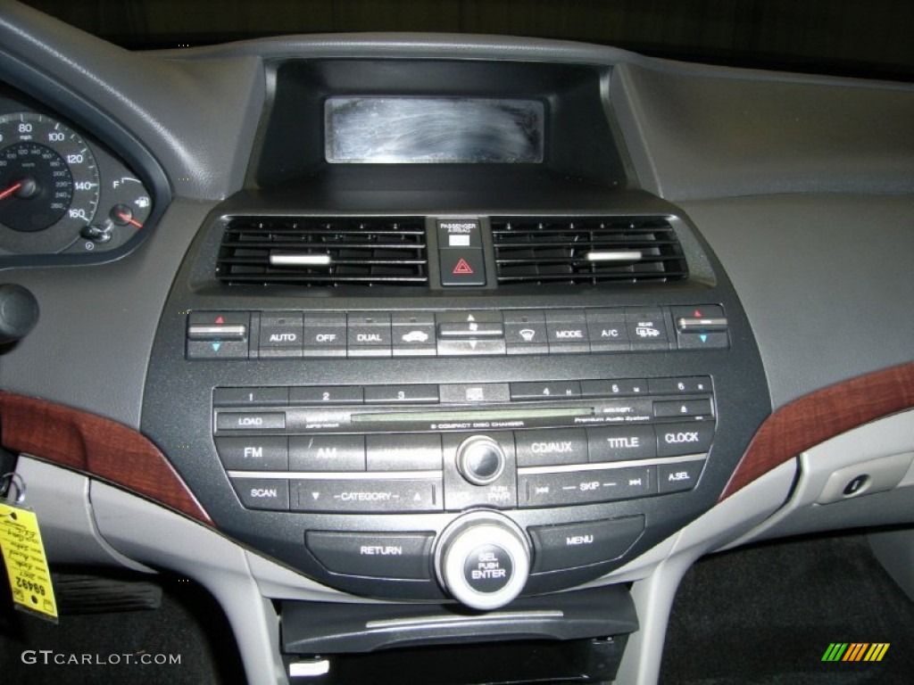 2008 Accord EX-L V6 Sedan - Polished Metal Metallic / Gray photo #25