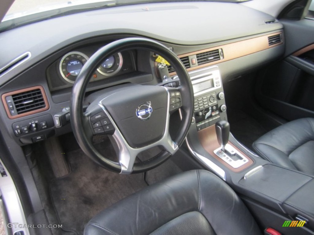 Anthracite Interior 2010 Volvo S80 T6 AWD Photo #76212227