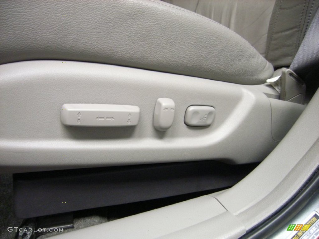 2008 Accord EX-L V6 Sedan - Polished Metal Metallic / Gray photo #33