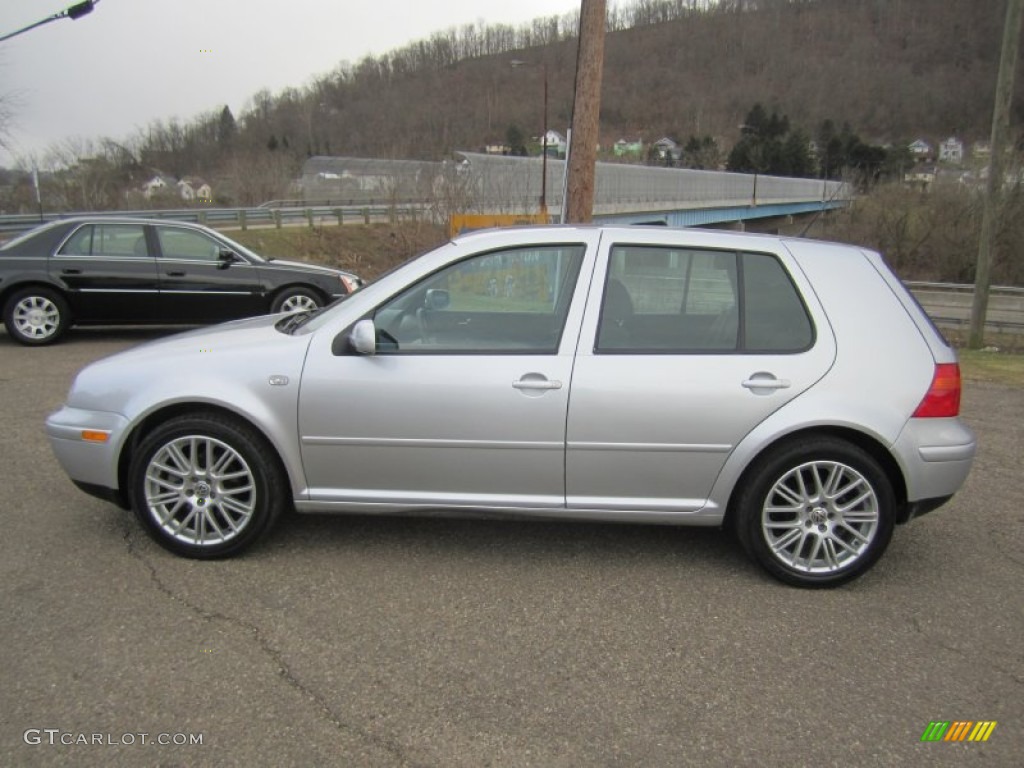 Reflex Silver Metallic 2002 Volkswagen Golf GLS Sedan Exterior Photo #76213028