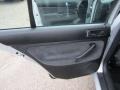 Black 2002 Volkswagen Golf GLS Sedan Door Panel