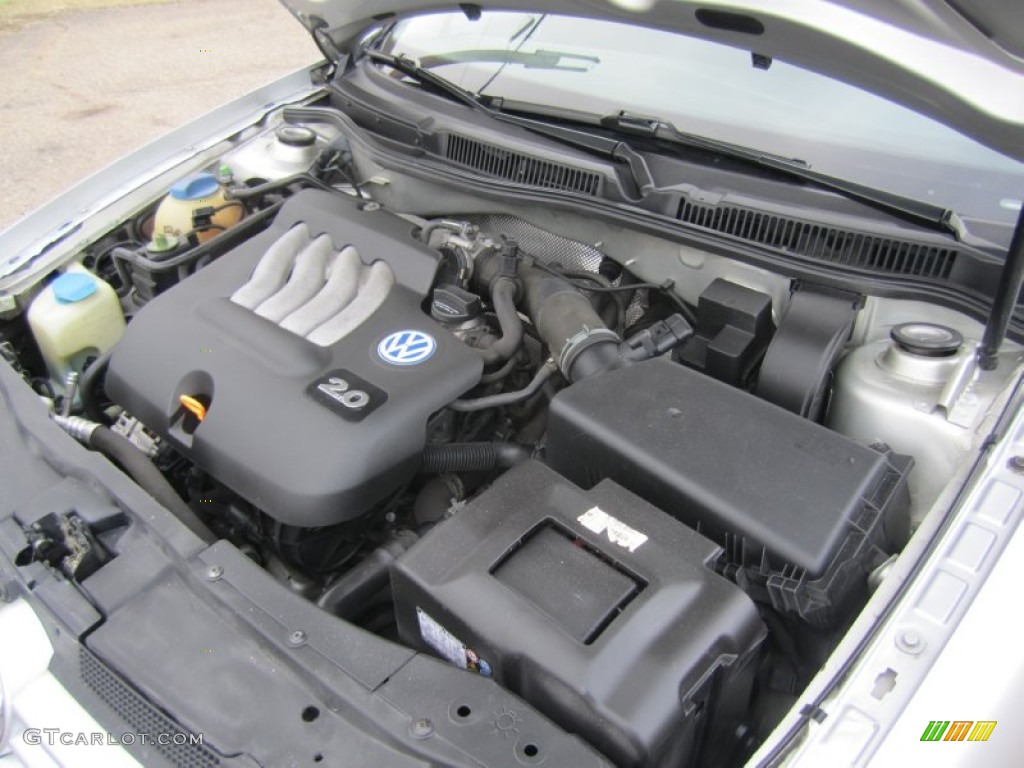 2002 Volkswagen Golf GLS Sedan 2.0 Liter SOHC 8-Valve 4 Cylinder Engine Photo #76213485