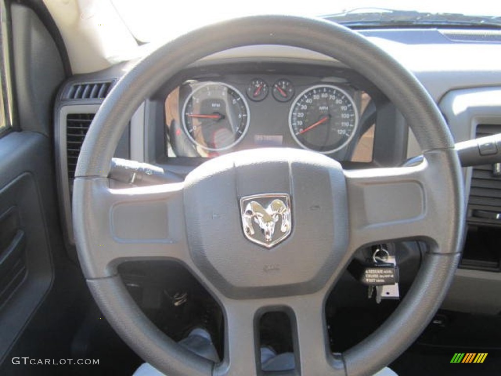 2010 Ram 1500 ST Regular Cab - Mineral Gray Metallic / Dark Slate/Medium Graystone photo #18