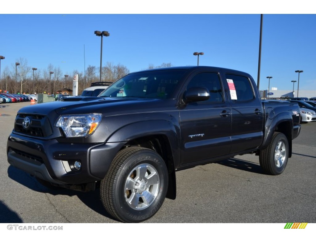 2013 Tacoma V6 TRD Sport Double Cab 4x4 - Magnetic Gray Metallic / Graphite photo #1