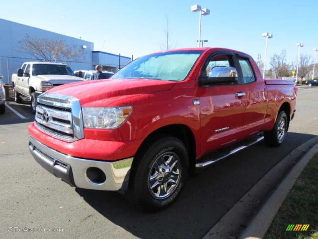 2010 Tundra Double Cab - Radiant Red / Black photo #3