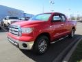 2010 Radiant Red Toyota Tundra Double Cab  photo #3