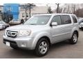 2010 Alabaster Silver Metallic Honda Pilot EX 4WD  photo #1