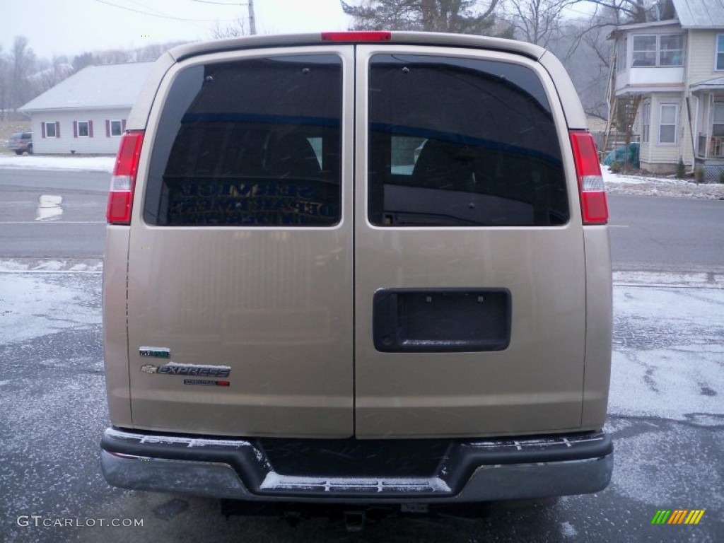 2012 Express LT 1500 AWD Passenger Van - Sandstone Metallic / Neutral photo #6