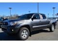 2013 Magnetic Gray Metallic Toyota Tacoma V6 SR5 Double Cab 4x4  photo #1