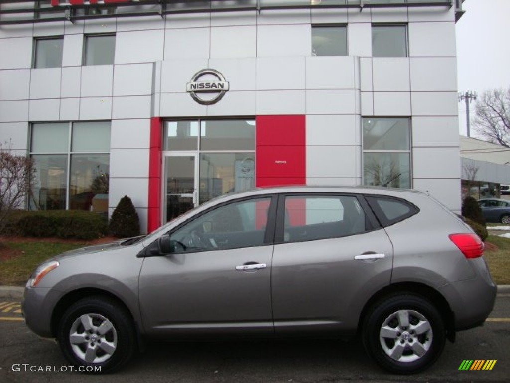 2010 Rogue S AWD 360 Value Package - Gotham Gray / Gray photo #2