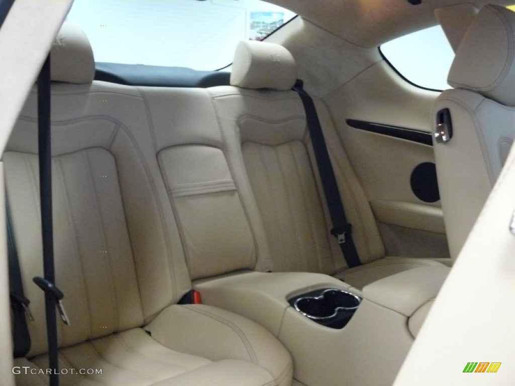 2010 Maserati GranTurismo Standard GranTurismo Model Rear Seat Photos