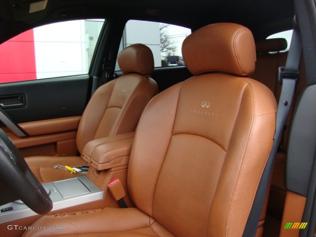 Brick/Black Interior 2003 Infiniti FX 35 AWD Photo #76219778