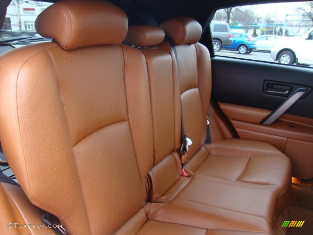 Brick/Black Interior 2003 Infiniti FX 35 AWD Photo #76219808
