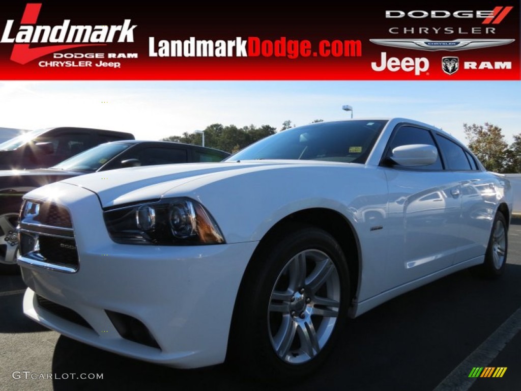 2011 Charger R/T - Bright White / Black photo #1