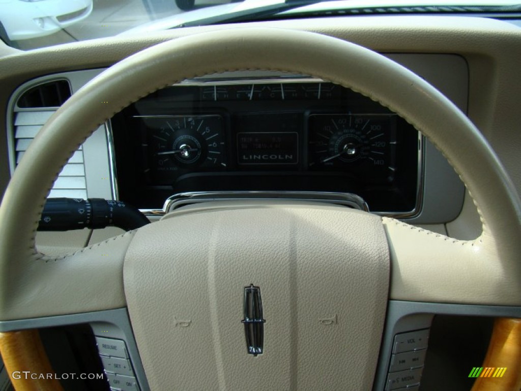 2008 Navigator L Limited Edition - White Chocolate Tri Coat / Camel/Sand Piping photo #26