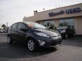 2011 Monterey Grey Metallic Ford Fiesta SES Hatchback  photo #2