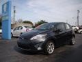 2011 Monterey Grey Metallic Ford Fiesta SES Hatchback  photo #4