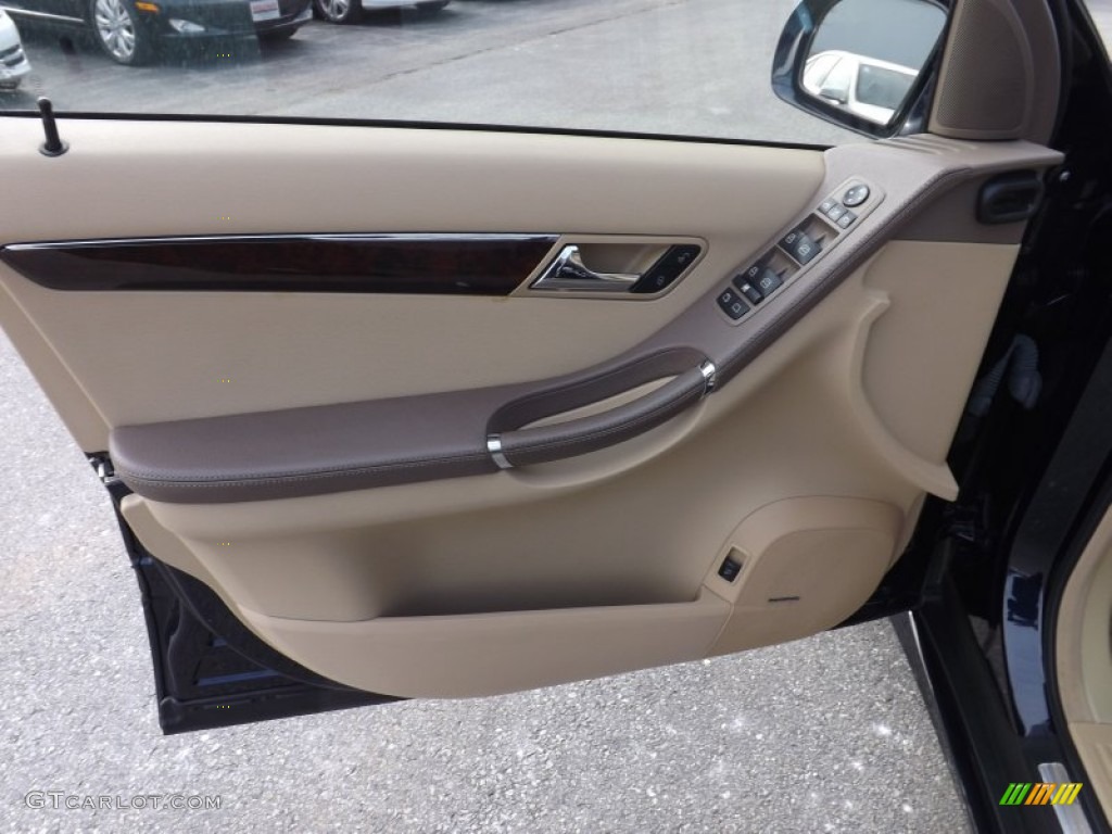 2006 Mercedes-Benz R 350 4Matic Macadamia Door Panel Photo #76222142