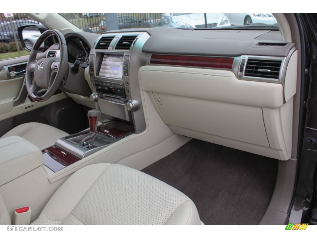 2012 Lexus GX 460 Ecru/Auburn Bubinga Dashboard Photo #76222694