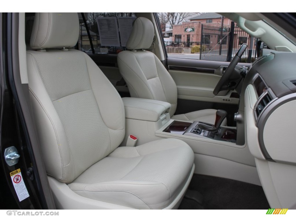 Ecru/Auburn Bubinga Interior 2012 Lexus GX 460 Photo #76222697